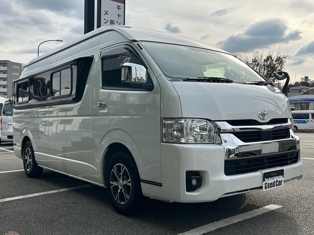 ハイエースバン キャンパー鹿児島 レムBV 家庭用エアコン/常設Wベッド/出窓仕様/CTEK走行充電器/FFヒーター/1500Wインバーター/トリプルサブBT/ソーラーパネル/マックスファン/電子レンジ/冷蔵庫/リアTV/純正Aw/TSS/(27枚目)