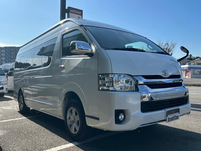 ハイエースバン カトーモーター　ブルームーン　引き出し式二段ベッド／ＦＦヒーター／１５００Ｗインバーター／ツインサブバッテリー／マックスファン／フリップダウンモニター／ナビサブスイッチ／冷蔵庫／シンク／メモリーナビ／ＥＴＣ／ドライブレコーダー／（25枚目）