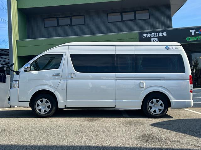 ハイエースバン カトーモーター　ブルームーン　引き出し式二段ベッド／ＦＦヒーター／１５００Ｗインバーター／ツインサブバッテリー／マックスファン／フリップダウンモニター／ナビサブスイッチ／冷蔵庫／シンク／メモリーナビ／ＥＴＣ／ドライブレコーダー／（28枚目）