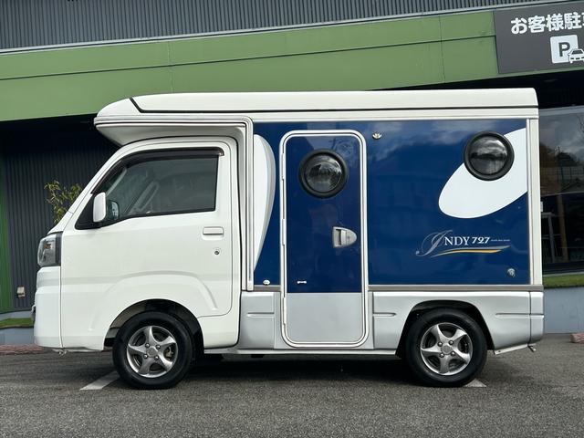 ハイゼットトラック 　ポップアップルーフ／二段ベッド／ＦＦヒーター／先進安全装備／スマートアシスト／１オーナー／外部充電／アウターシャワー／リアＴＶ／ナビサブ切替スイッチ／カロッツェリア製メモリーナビ／ＥＴＣ／（24枚目）