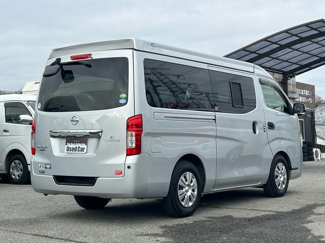 ＮＶ３５０キャラバンバン アネックス　コンポーザー　ポップアップルーフ／１オーナー／ＦＦヒーター／ナビサブ切替スイッチ／シンク／走行充電器／外部充電器／外部電源／サブバッテリー／衝突軽減ブレーキ／ＳＤナビ／ＥＴＣ／ドライブレコーダー／（2枚目）