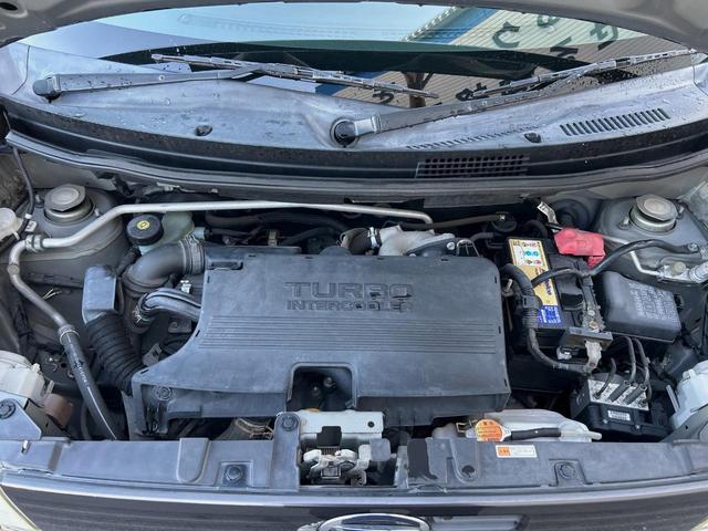 ムーヴコンテ カスタム RS ターボ 純正ナビ 禁煙車 地デジTV DVD再生 運転席パワーシート オートエアコン スマートキー HIDヘッドライト 盗難防止装置 15インチアルミ フォグライト ウィンカーミラー シートリフター(17枚目)