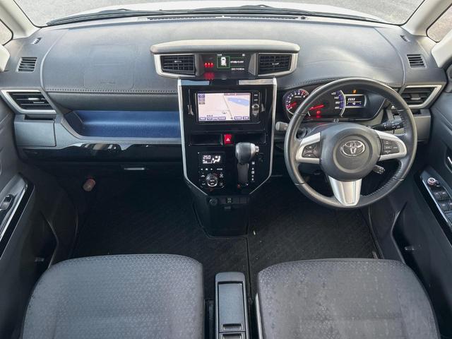 ルーミー カスタムG-T ターボ モデリスタエアロ 純正ナビ 両側電動スライドドア 衝突軽減ブレーキ 誤発進抑制機能 車線逸脱警報  ETC バックカメラ Bluetooth再生 DVD再生 クルーズコントロール(2枚目)