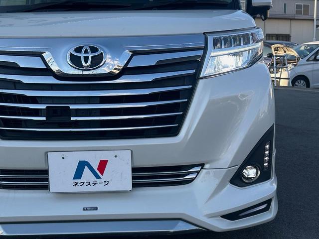 ルーミー カスタムG-T ターボ モデリスタエアロ 純正ナビ 両側電動スライドドア 衝突軽減ブレーキ 誤発進抑制機能 車線逸脱警報  ETC バックカメラ Bluetooth再生 DVD再生 クルーズコントロール(13枚目)