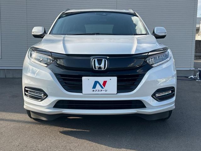 ヴェゼル ハイブリッドＺ・ホンダセンシング　ホンダセンシング／レーダークルーズ／純正ナビ／車線逸脱警報／バックカメラ／ＥＴＣ／ＬＥＤヘッド／前席シートヒーター／デュアルオートエアコン／パドルシフト／ハーフレザー／電子パーキング（14枚目）