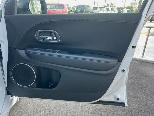 ヴェゼル ハイブリッドＺ・ホンダセンシング　ホンダセンシング／レーダークルーズ／純正ナビ／車線逸脱警報／バックカメラ／ＥＴＣ／ＬＥＤヘッド／前席シートヒーター／デュアルオートエアコン／パドルシフト／ハーフレザー／電子パーキング（49枚目）