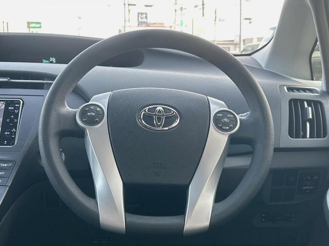 プリウス Sツーリングセレクション 純正ナビ バックカメラ ETC LEDヘッドライト Bluetooth再生 DVD再生 地デジTV 17インチアルミ オートライト オートエアコン スマートキー プッシュスタート フォグライト(11枚目)