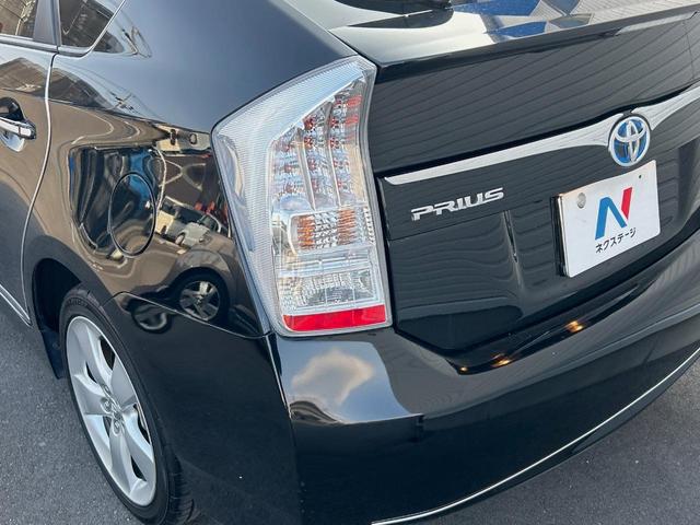 プリウス Sツーリングセレクション 純正ナビ バックカメラ ETC LEDヘッドライト Bluetooth再生 DVD再生 地デジTV 17インチアルミ オートライト オートエアコン スマートキー プッシュスタート フォグライト(40枚目)