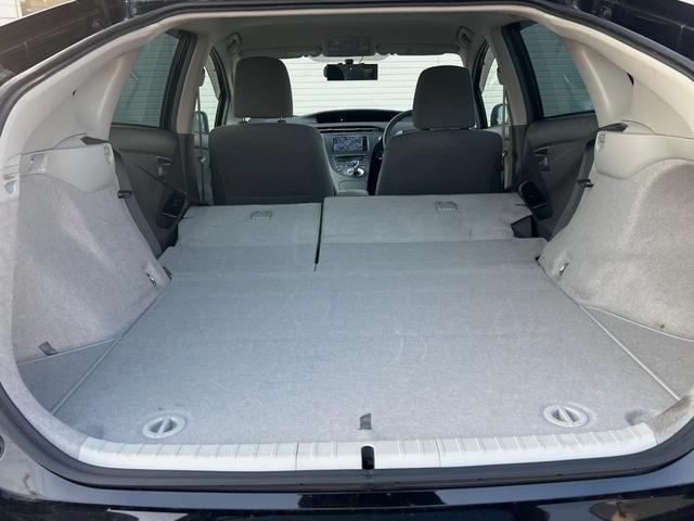 プリウス Sツーリングセレクション 純正ナビ バックカメラ ETC LEDヘッドライト Bluetooth再生 DVD再生 地デジTV 17インチアルミ オートライト オートエアコン スマートキー プッシュスタート フォグライト(41枚目)