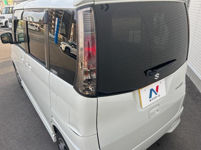 パレットSW XS 三菱製ナビ 片側電動スライドドア ワンセグ ETC オートエアコン 純正14インチアルミホイール(29枚目)