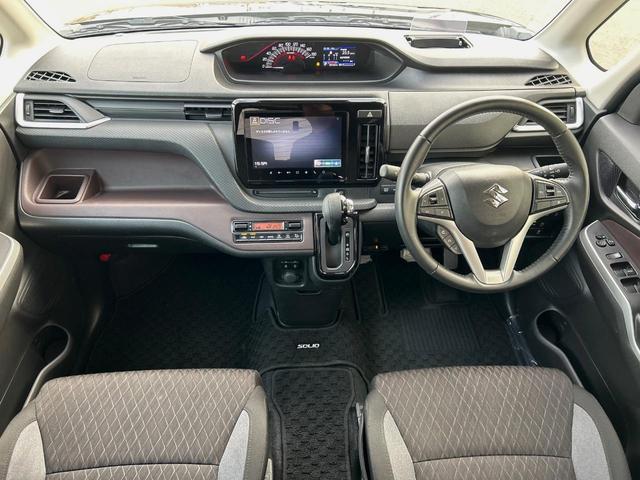 ソリオバンディット ハイブリッドMV 純正9インチナビ 全周囲カメラ レーダークルーズコントロール 両側電動スライドドア 衝突軽減ブレーキ スマートキー プッシュスタート ヘッドアップディスプレイ パーキングソナー(2枚目)