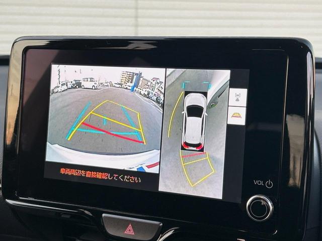 ヤリスクロス ハイブリッドZ 全周囲カメラ 衝突被害軽減システム レーダークルーズ 禁煙車 ハーフレザーシート パワーシート ドラレコ コーナーセンサー スマートキー LEDヘッド ビルトインETC 純正18インチアルミ(4枚目)