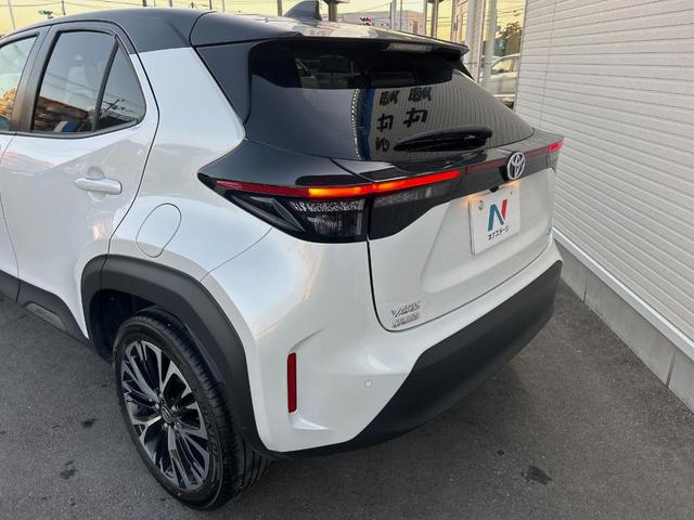 ヤリスクロス ハイブリッドZ 全周囲カメラ 衝突被害軽減システム レーダークルーズ 禁煙車 ハーフレザーシート パワーシート ドラレコ コーナーセンサー スマートキー LEDヘッド ビルトインETC 純正18インチアルミ(47枚目)