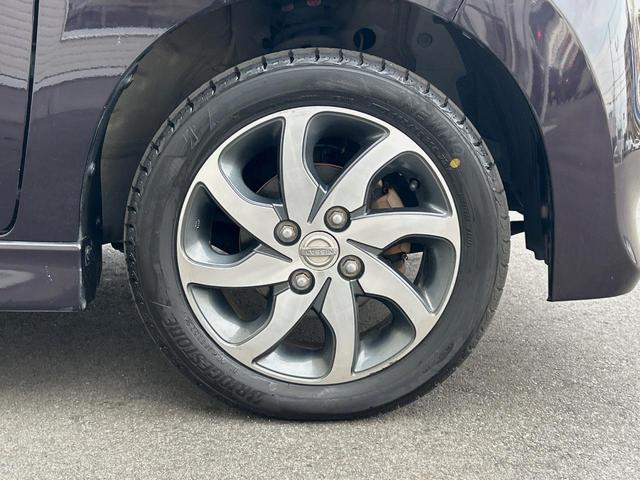 ルークス ハイウェイスター 純正ナビ 禁煙車 電動スライドドア ETC Bluetooth再生 DVD再生 HIDヘッドライト フォグライト オートライト スマートキー プッシュスタート 14インチアルミ シートリフター(13枚目)