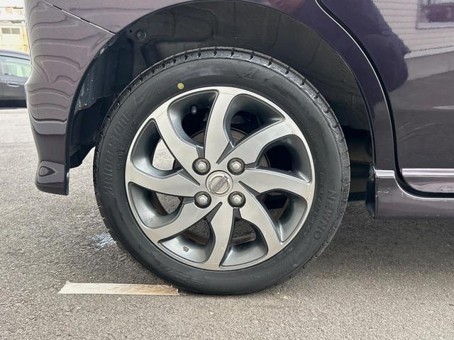 ルークス ハイウェイスター 純正ナビ 禁煙車 電動スライドドア ETC Bluetooth再生 DVD再生 HIDヘッドライト フォグライト オートライト スマートキー プッシュスタート 14インチアルミ シートリフター(34枚目)