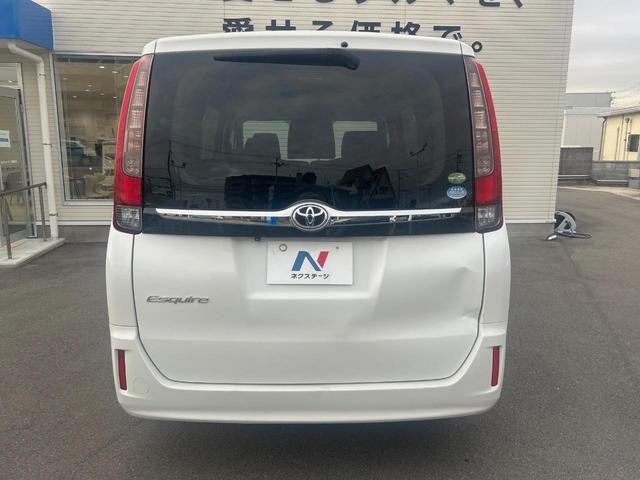 エスクァイア Ｘｉ　ｃａｒｒｏｚｚｅｒｉａ製ナビゲーション　禁煙　バックカメラ　ＥＴＣ　電動スライドドア　ＤＶＤ再生　地デジＴＶ　ＬＥＤヘッドライト　１８インチアルミ　アイドリングストップ　革巻きステアリング（16枚目）