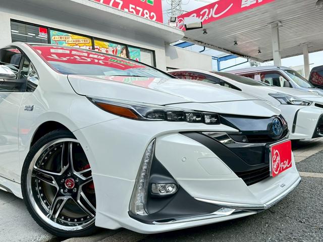 プリウスＰＨＶ Ｓセーフティプラス　ワンオーナー　モデリスタフルエアロ　ＷＯＲＫ１９インチアルミホイール　純正ホイールセット有　９インチナビＴＶ　ステアリングヒーター　デジタルインナーミラー　追従機能付　ドライブレコーダー　ＥＴＣ（14枚目）