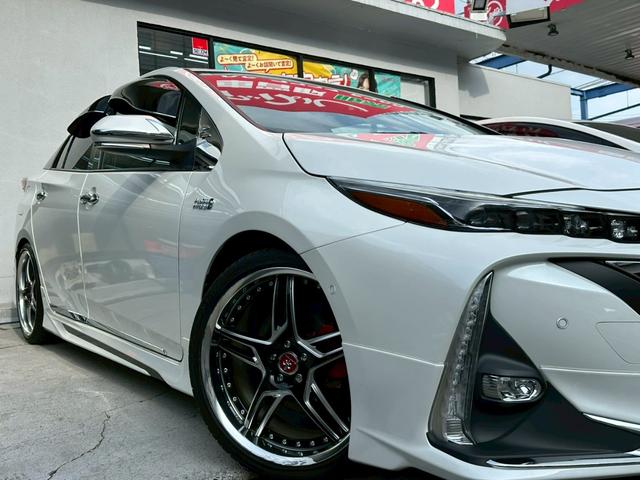 プリウスＰＨＶ Ｓセーフティプラス　ワンオーナー　モデリスタフルエアロ　ＷＯＲＫ１９インチアルミホイール　純正ホイールセット有　９インチナビＴＶ　ステアリングヒーター　デジタルインナーミラー　追従機能付　ドライブレコーダー　ＥＴＣ（49枚目）