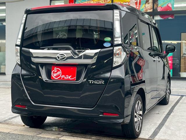 トール カスタムＧ　ＳＡＩＩ　禁煙車　ワンオーナー　アルパイン９インチフルセグナビ　全方位カメラ　バックカメラ　衝突軽減　車線逸脱警告　誤発進抑制機能　両側パワースライドドア　ＬＥＤヘッドライト　スマートキー２本　クルコン（16枚目）