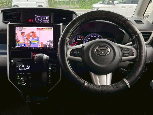 トール カスタムＧ　ＳＡＩＩ　禁煙車　ワンオーナー　アルパイン９インチフルセグナビ　全方位カメラ　バックカメラ　衝突軽減　車線逸脱警告　誤発進抑制機能　両側パワースライドドア　ＬＥＤヘッドライト　スマートキー２本　クルコン（27枚目）