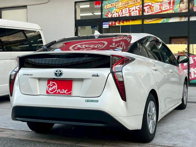 プリウス S 禁煙車 法人ワンオーナー サンルーフ セーフティセンス レーダークルーズコントロール 純正ナビテレビ バックカメラ ドライブレコーダー LEDヘッドライト(16枚目)