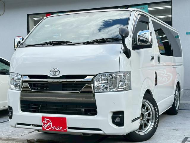 ハイエースバン スーパーGL ダークプライムII ディーゼルターボ 禁煙車 ワンオーナー アルパインフローティングナビフルセグ バックカメラ 両側パワースライドドア CRS足廻り CRS17AW ベットキット LEDヘッドライト フォグ スマートキー(13枚目)