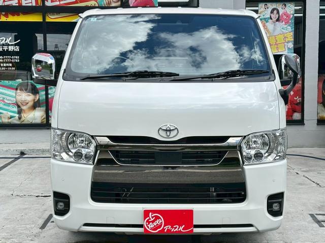 ハイエースバン スーパーGL ダークプライムII ディーゼルターボ 禁煙車 ワンオーナー アルパインフローティングナビフルセグ バックカメラ 両側パワースライドドア CRS足廻り CRS17AW ベットキット LEDヘッドライト フォグ スマートキー(51枚目)