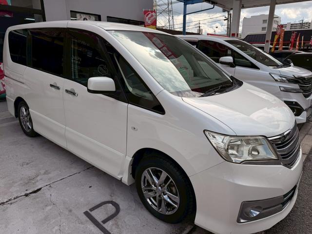 セレナ ライダー Jパッケージ 禁煙車 純正フルセグナビ バックカメラ 後席フリップダウンモニター パワースライドドア クルーズコントロール スマートキー ディスチャージヘッドライト(42枚目)