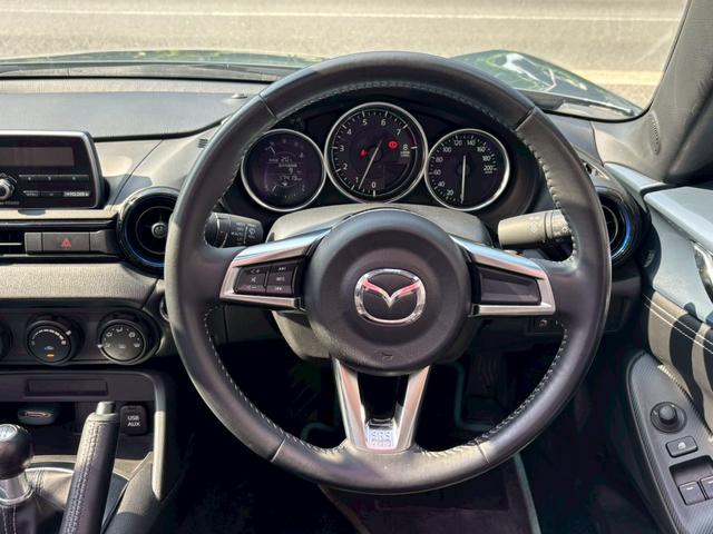 ロードスター ９９０Ｓ　禁煙ワンオーナー　６速ミッション　純正ＲＡＹＳ製１６アルミ　ブレンボキャリパー　９９０Ｓ専用セッティング　ダークブルークロス製ソフトトップ　ブラインドスポット　衝突軽減　ＬＥＤヘッドライト（27枚目）