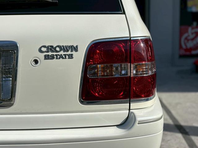 クラウンエステート アスリートE 室内車庫保管 サンルーフ 純正フロントスポイラー WORKグノーシス19インチAW(タイヤ8部山) JINspec車高調 社外2本出しマフラー 社外ステアリング(36枚目)