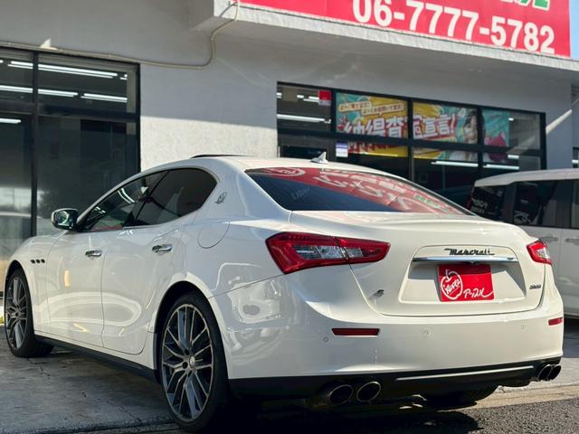 ギブリ S エグゼクティブパッケージプラス オプション21アルミ サンルーフ 赤革ベンチレーション シートヒーター アダプティブクルーズコントロール 衝突液減 メーカーナビ 社外フルセグ バックカメラ BSM(18枚目)