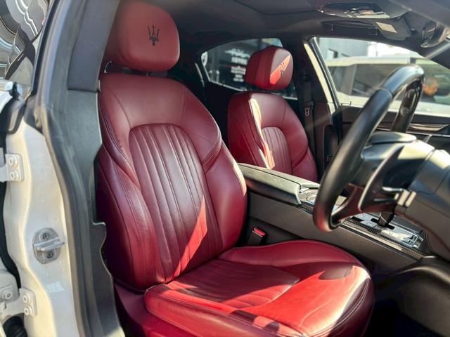 ギブリ S エグゼクティブパッケージプラス オプション21アルミ サンルーフ 赤革ベンチレーション シートヒーター アダプティブクルーズコントロール 衝突液減 メーカーナビ 社外フルセグ バックカメラ BSM(21枚目)