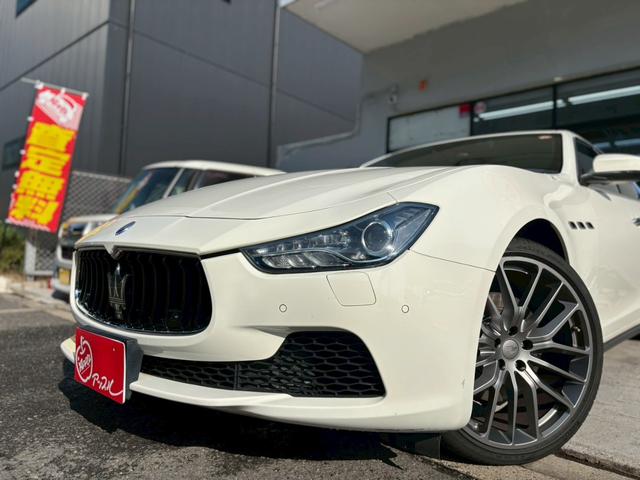 ギブリ S エグゼクティブパッケージプラス オプション21アルミ サンルーフ 赤革ベンチレーション シートヒーター アダプティブクルーズコントロール 衝突液減 メーカーナビ 社外フルセグ バックカメラ BSM(46枚目)