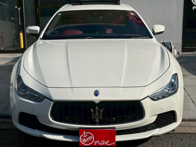 ギブリ S エグゼクティブパッケージプラス オプション21アルミ サンルーフ 赤革ベンチレーション シートヒーター アダプティブクルーズコントロール 衝突液減 メーカーナビ 社外フルセグ バックカメラ BSM(53枚目)