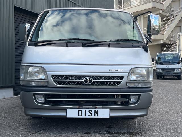 ハイエースバン ロングスーパーGL ローダウン 社外アルミホール ルーフキャリア 純正デカール ヒッチメンバー ベッドキット ダブルエアコン(6枚目)