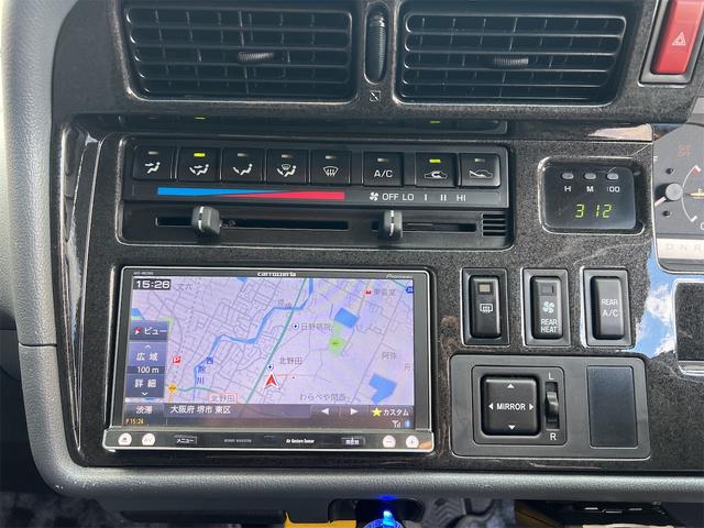 ハイエースバン ロングスーパーGL ローダウン 社外アルミホール ルーフキャリア 純正デカール ヒッチメンバー ベッドキット ダブルエアコン(48枚目)