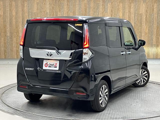 ルーミー カスタムG パノラミックビューモニター・純正9型ディスプレイオーディオ・両側電動ドア・スマアシ・コーナーセンサー・衝突軽減ブレーキ・車線逸脱警報・誤発進抑制機能純正14インチAW・フルセグ・ETC・Bluetoo(19枚目)