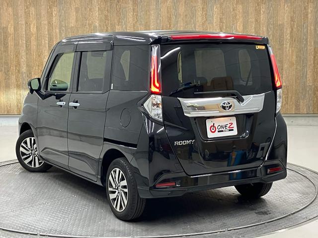 ルーミー カスタムG パノラミックビューモニター・純正9型ディスプレイオーディオ・両側電動ドア・スマアシ・コーナーセンサー・衝突軽減ブレーキ・車線逸脱警報・誤発進抑制機能純正14インチAW・フルセグ・ETC・Bluetoo(20枚目)