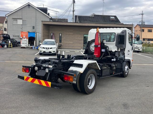 ヒノレンジャー 　フックロール／極東製・ツインホイスト／積載３．９トン／６速マニュアル／ＥＴＣ／２１０馬力！（6枚目）