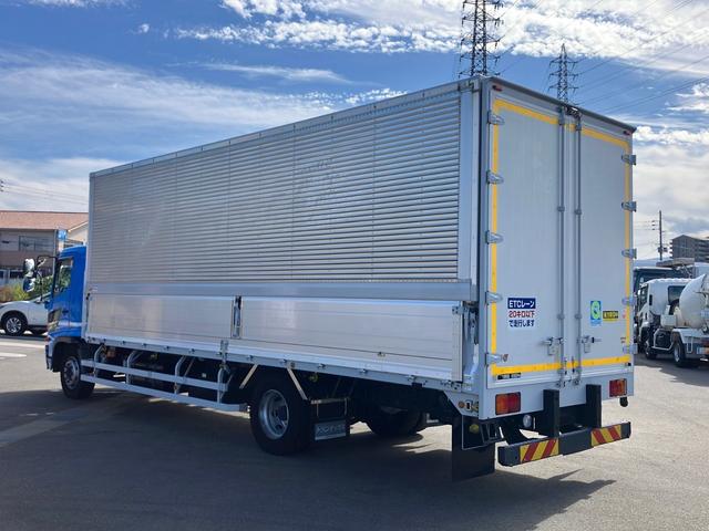 ヒノレンジャー 　アルミウイング／増トン／６速ＭＴ／後輪エアサス／トランテックス製ウイング／ラッシングレール２段／バックモニター／荷台内寸　Ｌ７．２５ｍ　×　Ｗ２．３８ｍ　×　Ｈ２．４２ｍ／２４０馬力！（7枚目）