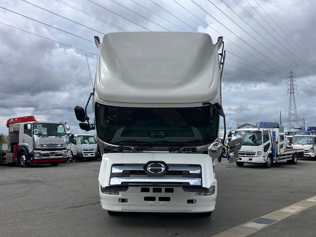 プロフィア 冷凍冷蔵バン/日本フルハーフ製/大型3軸/後輪エアサス/菱重製冷凍機/サブエンジン式/床板キーストン/左サイド扉/ジョロダーレール装備/ラッシングレール2段/バックモニター/380馬力!(24枚目)