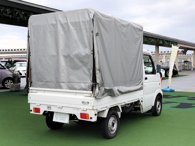 キャリイトラック KCエアコン 5速MT/幌付/エアコン/積載量350キロ/ラジオ/地区限定車/スペアタイヤ/ヘッドライトレベライザー(9枚目)