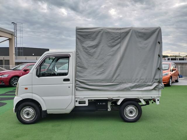 キャリイトラック KCエアコン 5速MT/幌付/エアコン/積載量350キロ/ラジオ/地区限定車/スペアタイヤ/ヘッドライトレベライザー(12枚目)