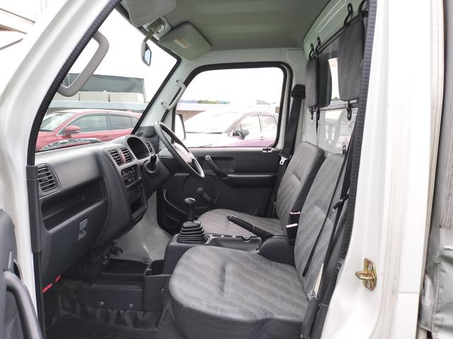キャリイトラック KCエアコン 5速MT/幌付/エアコン/積載量350キロ/ラジオ/地区限定車/スペアタイヤ/ヘッドライトレベライザー(45枚目)