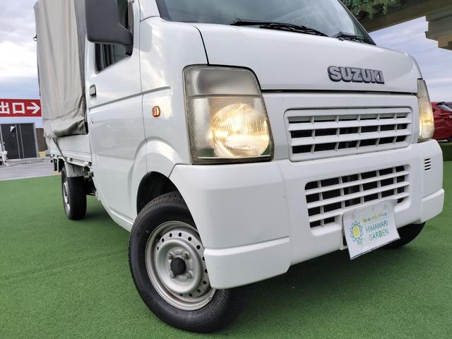 キャリイトラック KCエアコン 5速MT/幌付/エアコン/積載量350キロ/ラジオ/地区限定車/スペアタイヤ/ヘッドライトレベライザー(49枚目)
