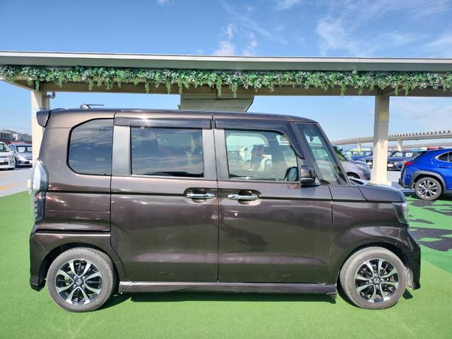 N-BOXカスタム G・Lホンダセンシング ホンダセンシング/衝突軽減/電動スライド/純正ナビTV/バックカメラ/ETC/レーンキープアシスト/レーダークルコン/スマートキー/シートヒーター/LEDヘッドライト/純正14インチAW/Bt接続(18枚目)
