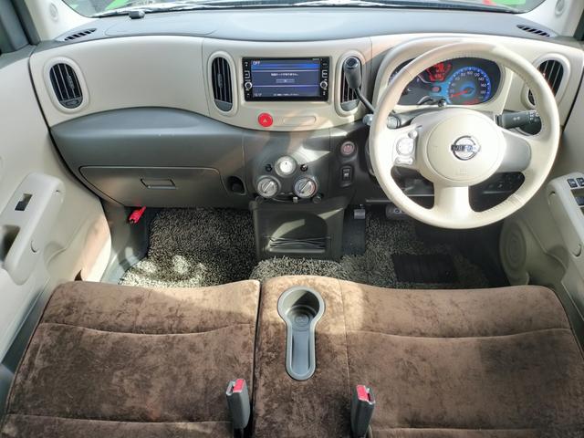 キューブ １５Ｘ　純正フルセグナビ／バックカメラ／コーナーセンサー／スマートキー／ベンチシート／横滑り防止／電格ミラー／ＤＶＤ再生／Ｂｌｕｅｔｏｏｔｈ対応／アイドリングストップ（6枚目）