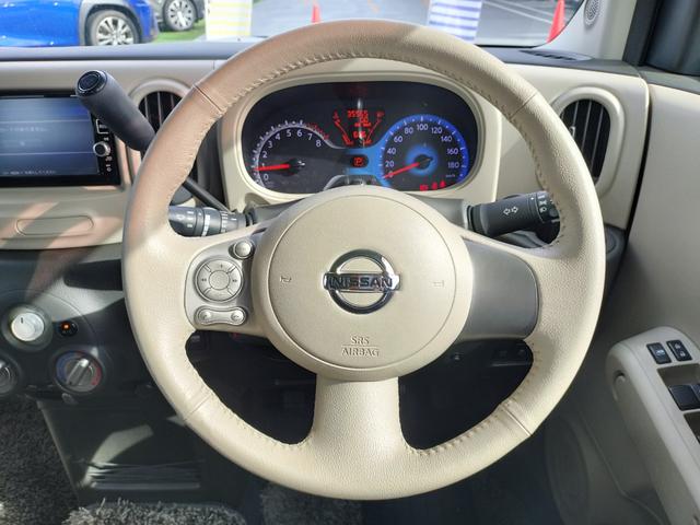 キューブ １５Ｘ　純正フルセグナビ／バックカメラ／コーナーセンサー／スマートキー／ベンチシート／横滑り防止／電格ミラー／ＤＶＤ再生／Ｂｌｕｅｔｏｏｔｈ対応／アイドリングストップ（7枚目）