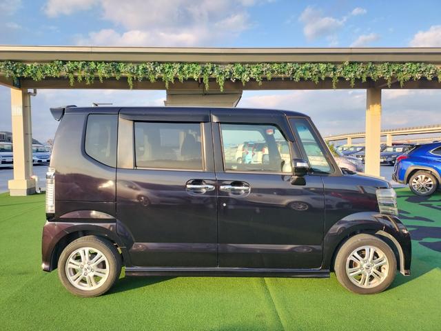 N-BOXカスタム G・Lパッケージ ワンオーナー/電動スライド/HIDヘッドランプ/純正CDオーディオ/ETC/スマートキー/純正アルミホイール/フォグランプ/オートライト/電格ミラー/ステアリングリモコン(14枚目)