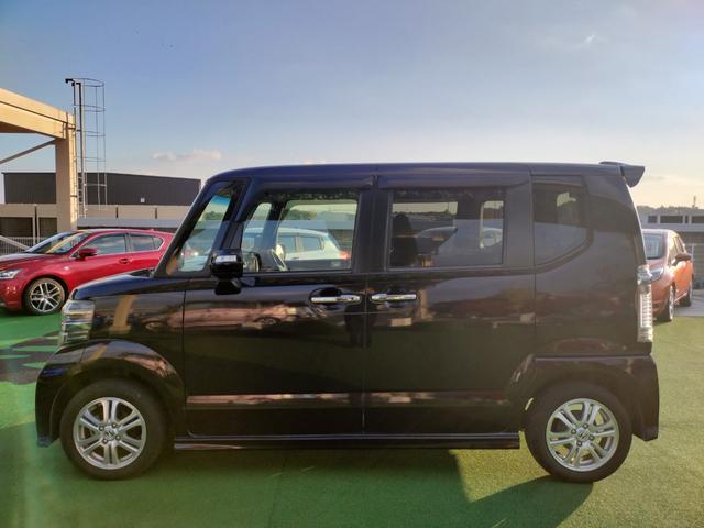 N-BOXカスタム G・Lパッケージ ワンオーナー/電動スライド/HIDヘッドランプ/純正CDオーディオ/ETC/スマートキー/純正アルミホイール/フォグランプ/オートライト/電格ミラー/ステアリングリモコン(18枚目)